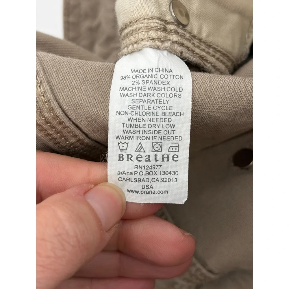 Prana bronson khaki